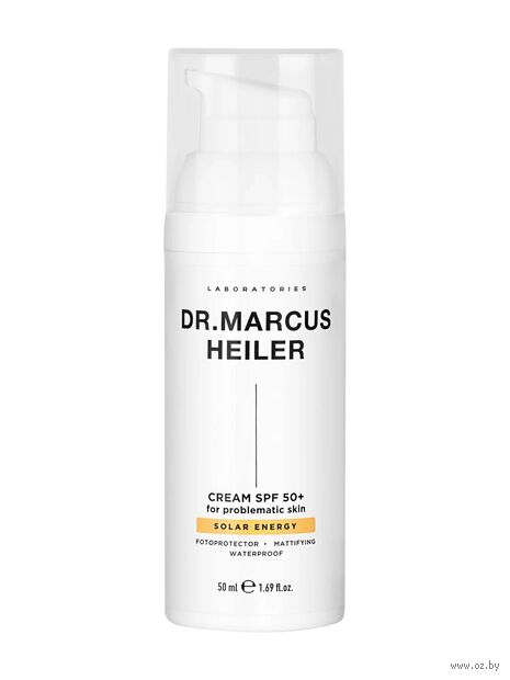 Крем солнцезащитный для лица "Матирующий" SPF 50 (50 мл) — фото, картинка