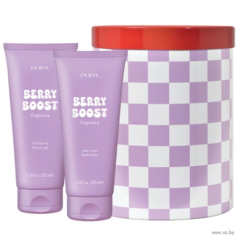 Подарочный набор "Berry Boost" (гель для душа, лосьон для тела) — фото, картинка