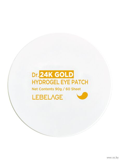 Патчи для кожи вокруг глаз "Dr.24K Gold Hydrogel Eye Patch" (60 шт.) — фото, картинка