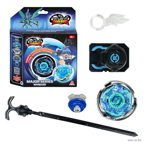 Игровой набор "Волчок Мэйджор. Whisker. Небесный Вихрь" — фото, картинка