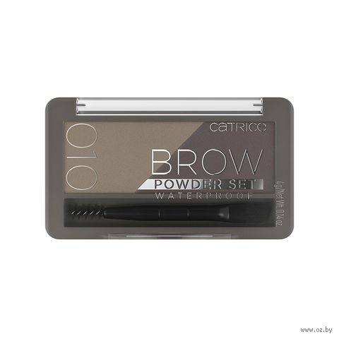 Пудра для бровей "Brow Powder Set Waterproof" тон: 010, ash blond — фото, картинка