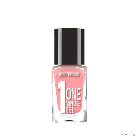 Лак для ногтей "One Minute Gel" тон: 203, оранжевый мармелад — фото, картинка