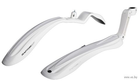 Комплект щитков для велосипеда "Raptor 2 SDE" (белый) — фото, картинка