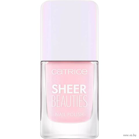 Лак для ногтей "Sheer Beauties Nail Polish" тон: 040, fluffy cotton candy — фото, картинка