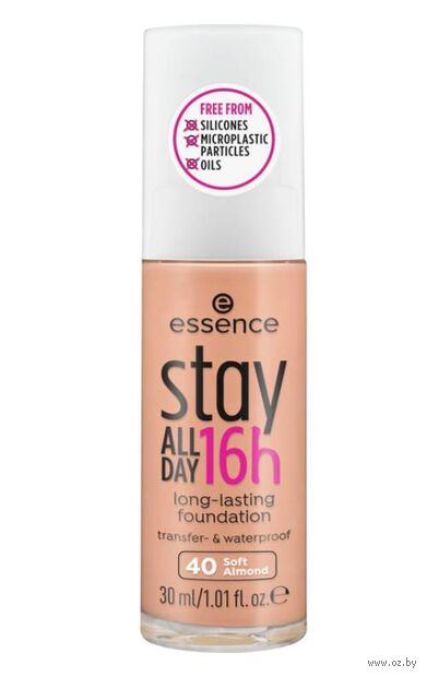 Тональная основа для лица "Stay All Day 16h" тон: 40, soft almond — фото, картинка
