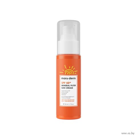 Крем солнцезащитный для лица "Mineral Filter" SPF 50 (50 мл) — фото, картинка