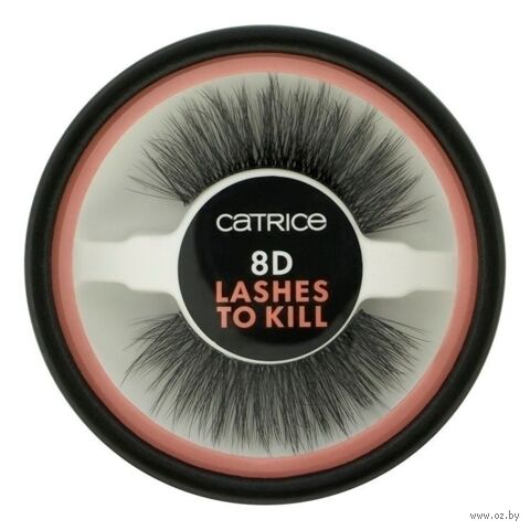 Пучки накладных ресниц "8D Lashes To Kill №01" (черный) — фото, картинка