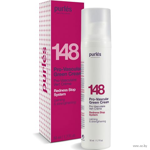 Крем для лица "Зелёный, для кожи с куперозом" (50 мл) — фото, картинка