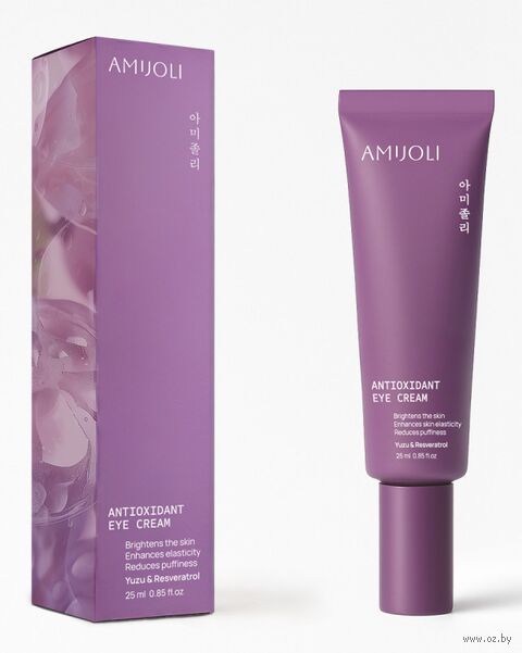 Крем для кожи вокруг глаз "С экстрактом юдзу и ресвератролом против первых морщин" (25 мл) — фото, картинка