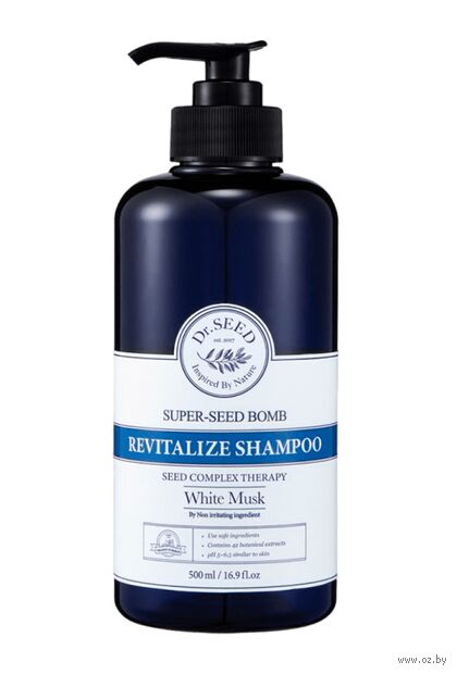 Шампунь для волос "Super Seed Bomb Shampoo White Musk" (500 мл) — фото, картинка