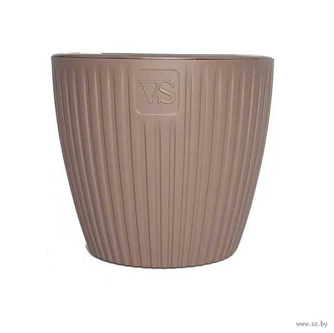 Горшок с дренажной системой "Эви" (4,5 л, инжир) — фото, картинка