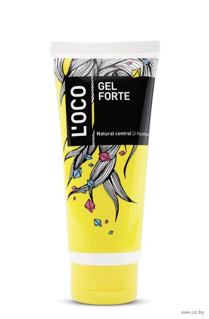 Гель для укладки волос "Hairstyling FORTE. Естественный эффект" (100 мл) — фото, картинка