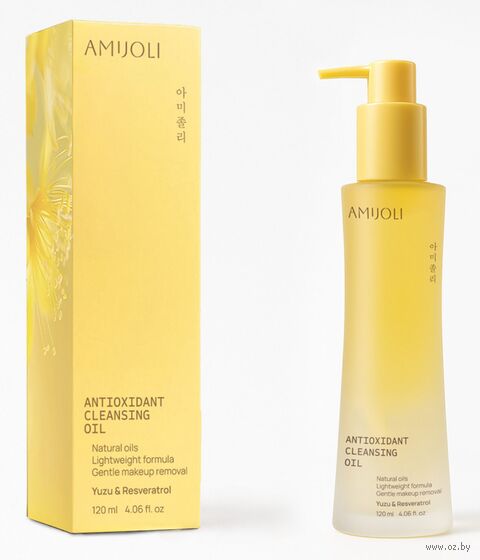 Гидрофильное масло для лица "С экстрактом юдзу и ресвератролом" (120 мл) — фото, картинка