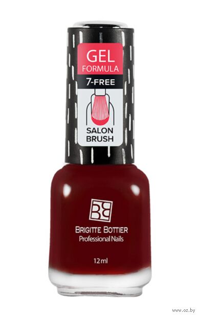 Лак для ногтей "Gel Formula" тон: 58, брусничное вино — фото, картинка