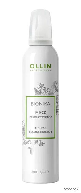 Мусс-реконструктор для укладки волос "Bionika Mousse Reconstructor" (300 мл) — фото, картинка