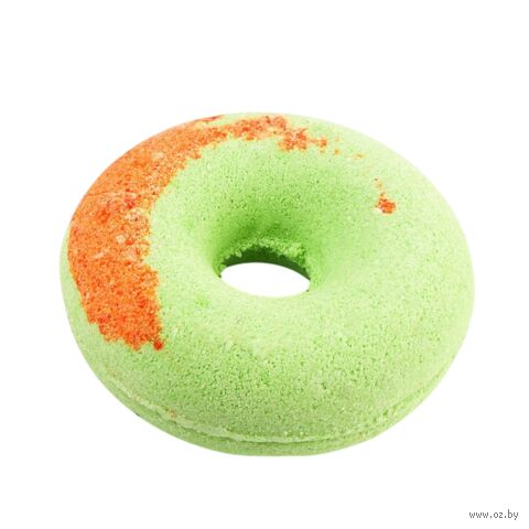 Бомбочка для ванны "Персиковый пончик с киви" (140 г) — фото, картинка