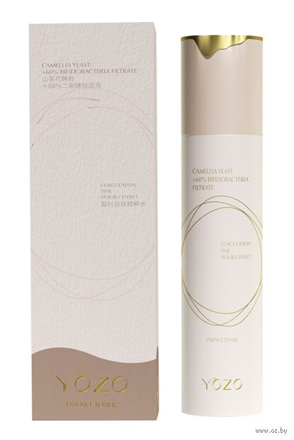 Тонер для лица "Camellia Yeast + 60% Bifidobacteria Filtrate Coagulation Time Double Effect" (120 мл) — фото, картинка