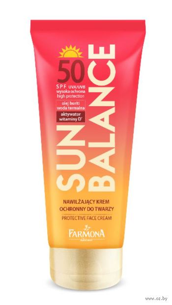 Крем солнцезащитный для лица "Sun Balance" (50 мл) — фото, картинка