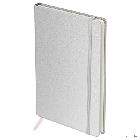 Ежедневник недатированный "Glitter. White" (А5) Ежедневник недатированный "Glitter. White" (А5) — фото, картинка