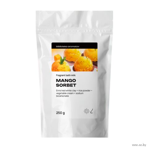 Молочко для ванны "Сорбет из манго" (250 г) — фото, картинка